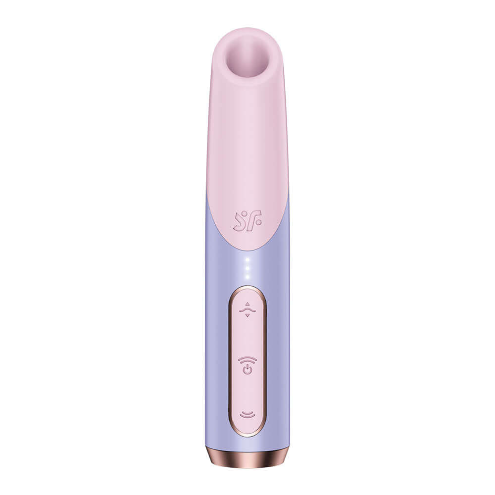 Satisfyer Bold Kiss - Purple USB Rechargeable Air Pulse Stimulator